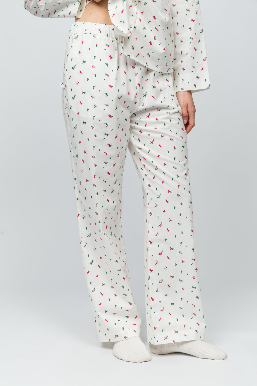 Christmas Collection - Kadın Pamuklu Pijama Altı - Holiday