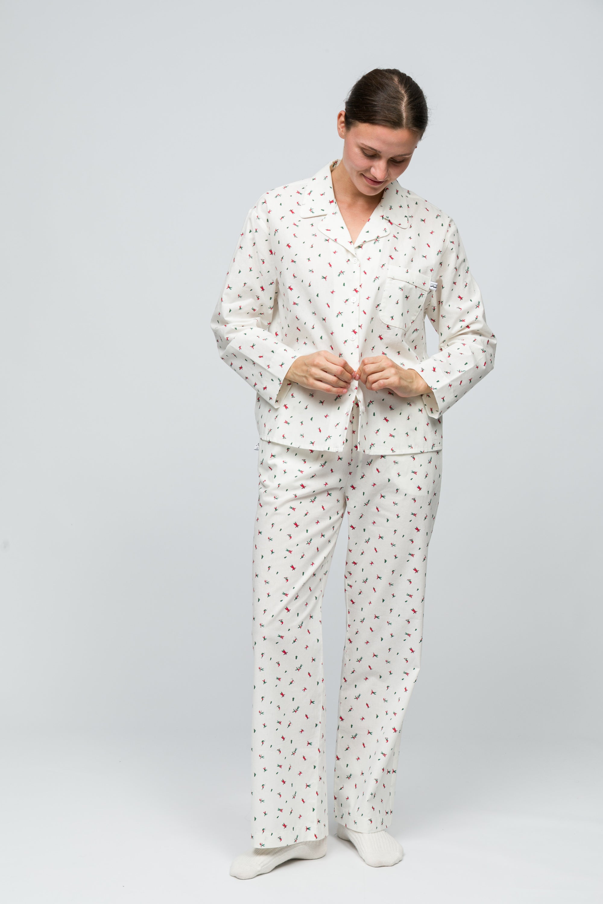 Christmas Collection - Kadın Pijama Üstü - Holiday