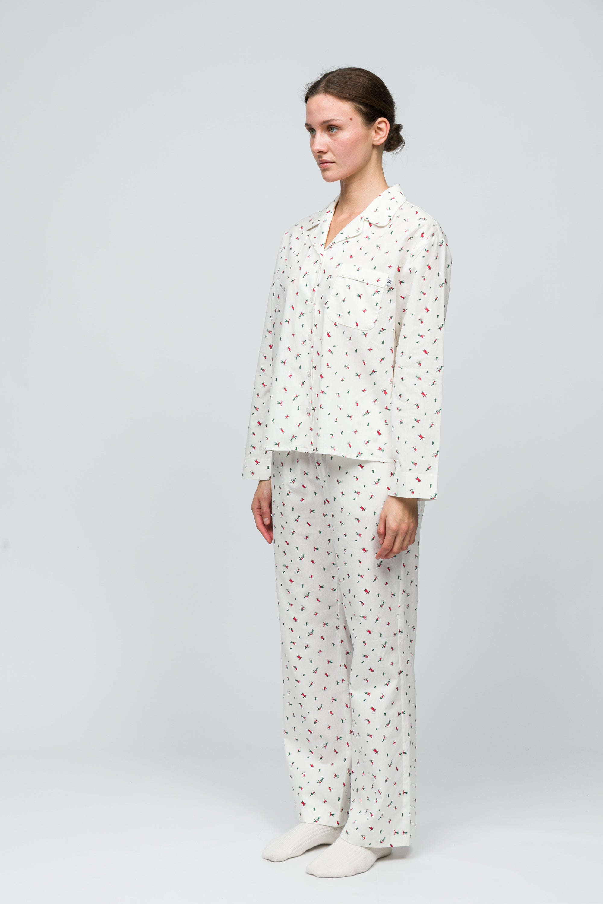 Christmas Collection - Kadın Pijama Üstü - Holiday