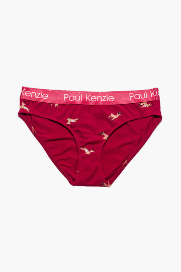 Christmas Collection - Kadın Slip Külot - Reindeer Kisses