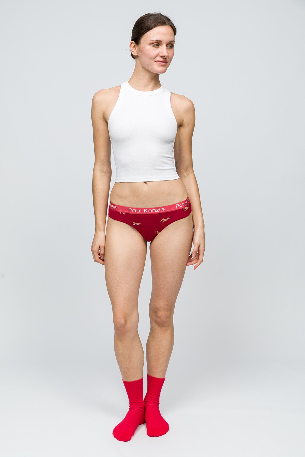 Christmas Collection - Kadın Slip Külot - Reindeer Kisses