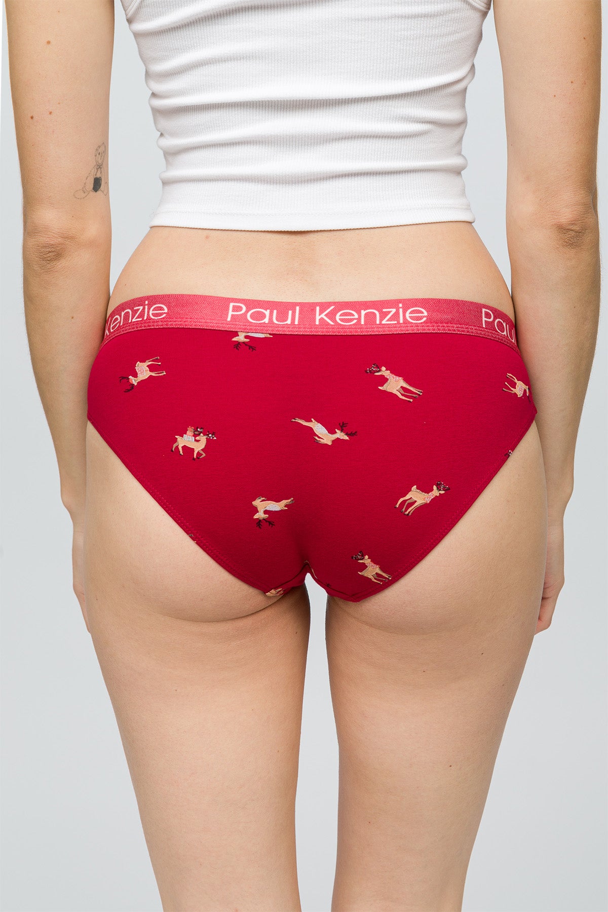 Christmas Collection - Kadın Slip Külot - Reindeer Kisses