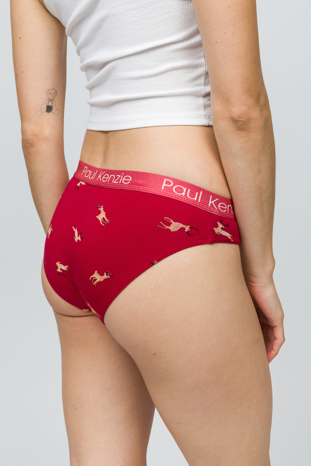 Christmas Collection - Kadın Slip Külot - Reindeer Kisses