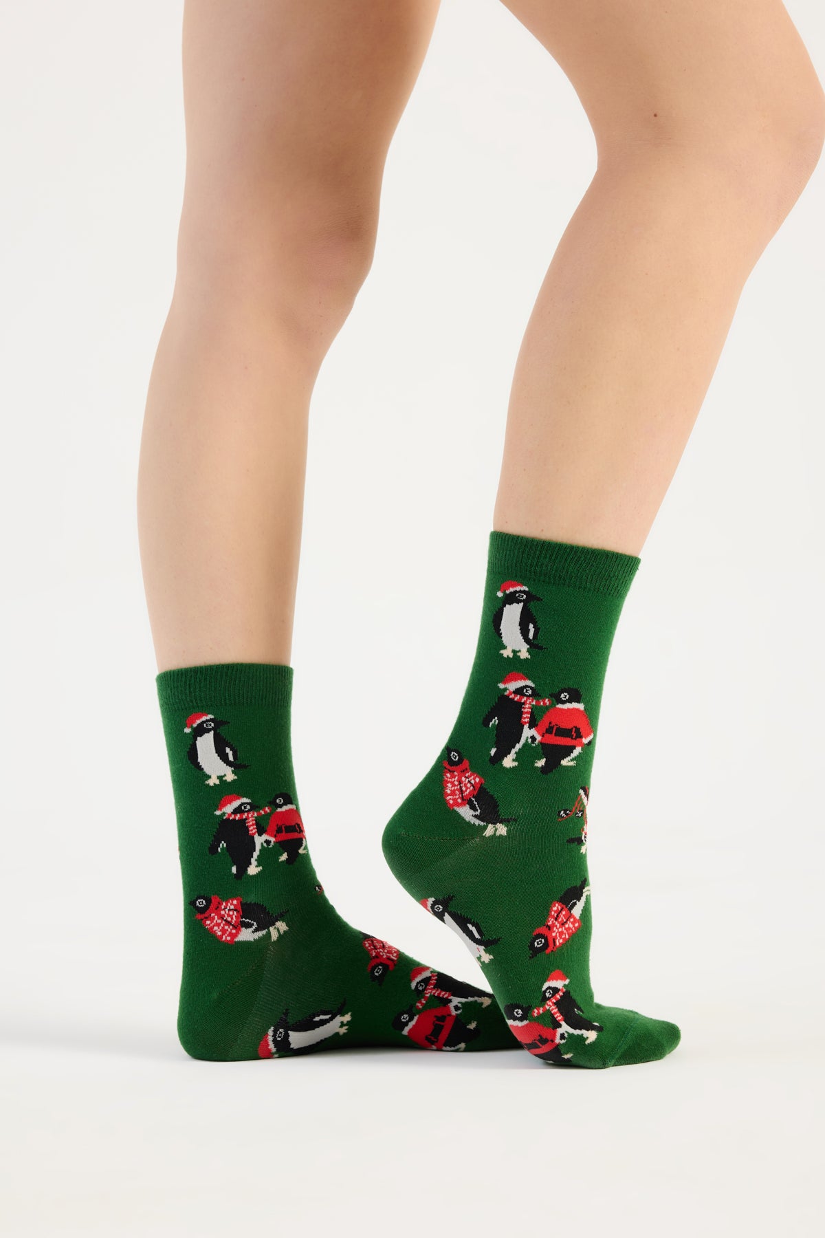 Christmas Collection - Soket Çorap - Pengu in Wonderland