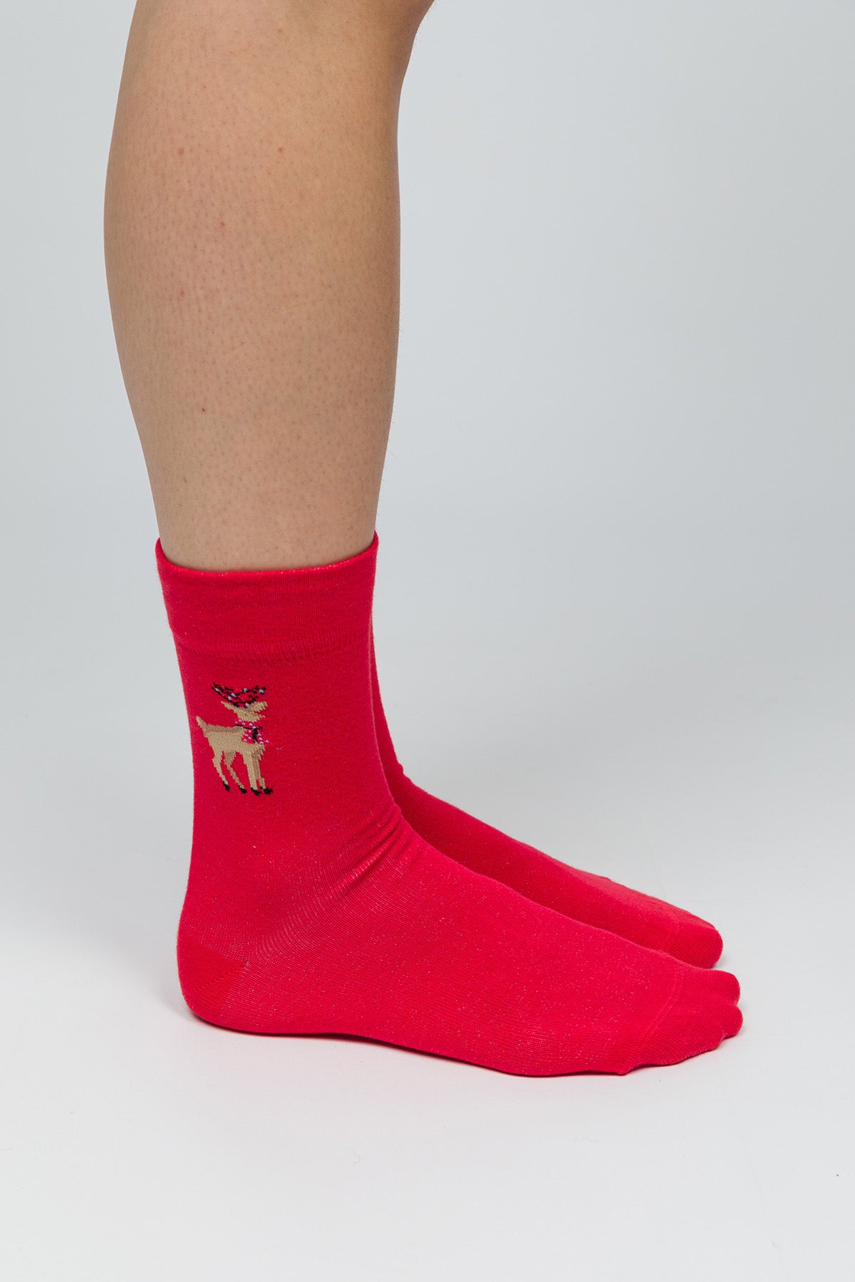 Christmas Collection - Soket Çorap - Reindeer Kisses