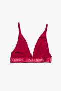 Christmas Collection - Triangle Spor Bralet - Holly
