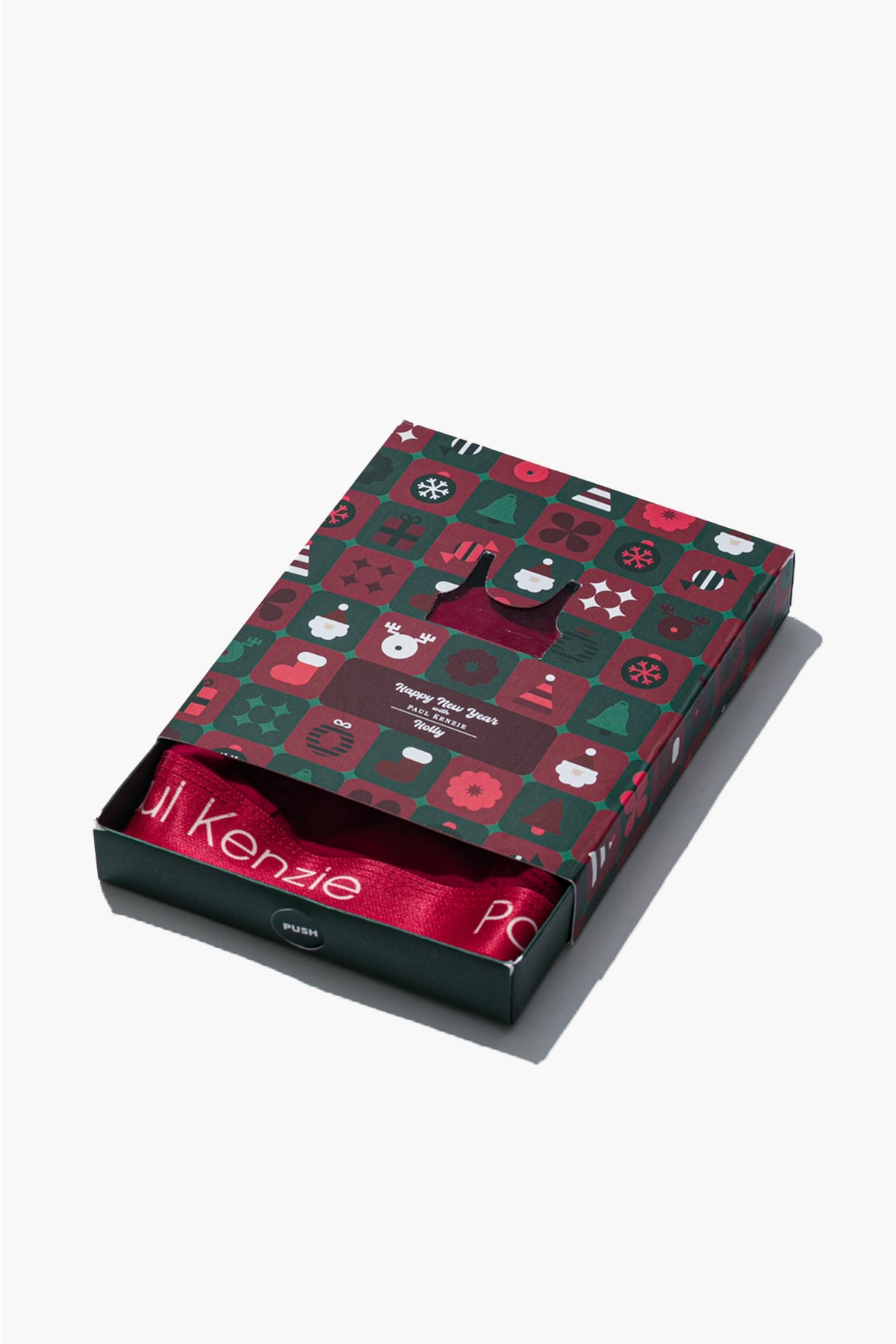 Christmas Collection - Triangle Spor Bralet - Holly