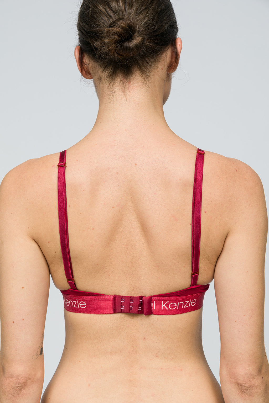 Christmas Collection - Triangle Spor Bralet - Holly
