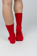 Christmas Collection - Unisex Yün Çorap - Urban Red