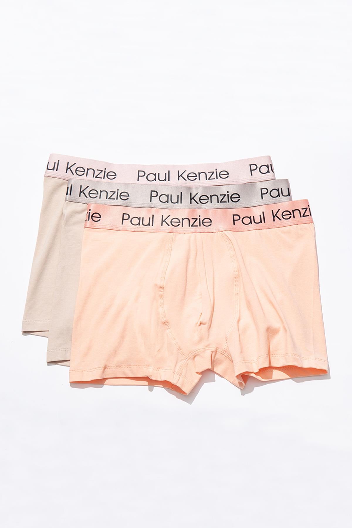 Erkek  3'lü  Boxer - Rainbow Nude