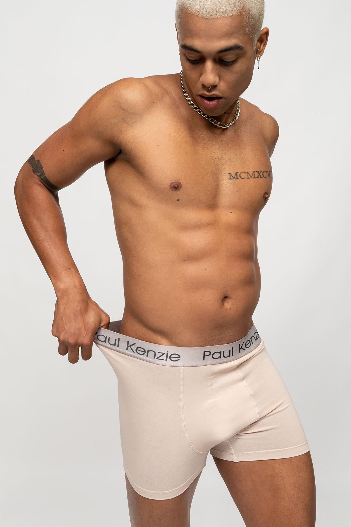Erkek  3'lü  Boxer - Rainbow Nude