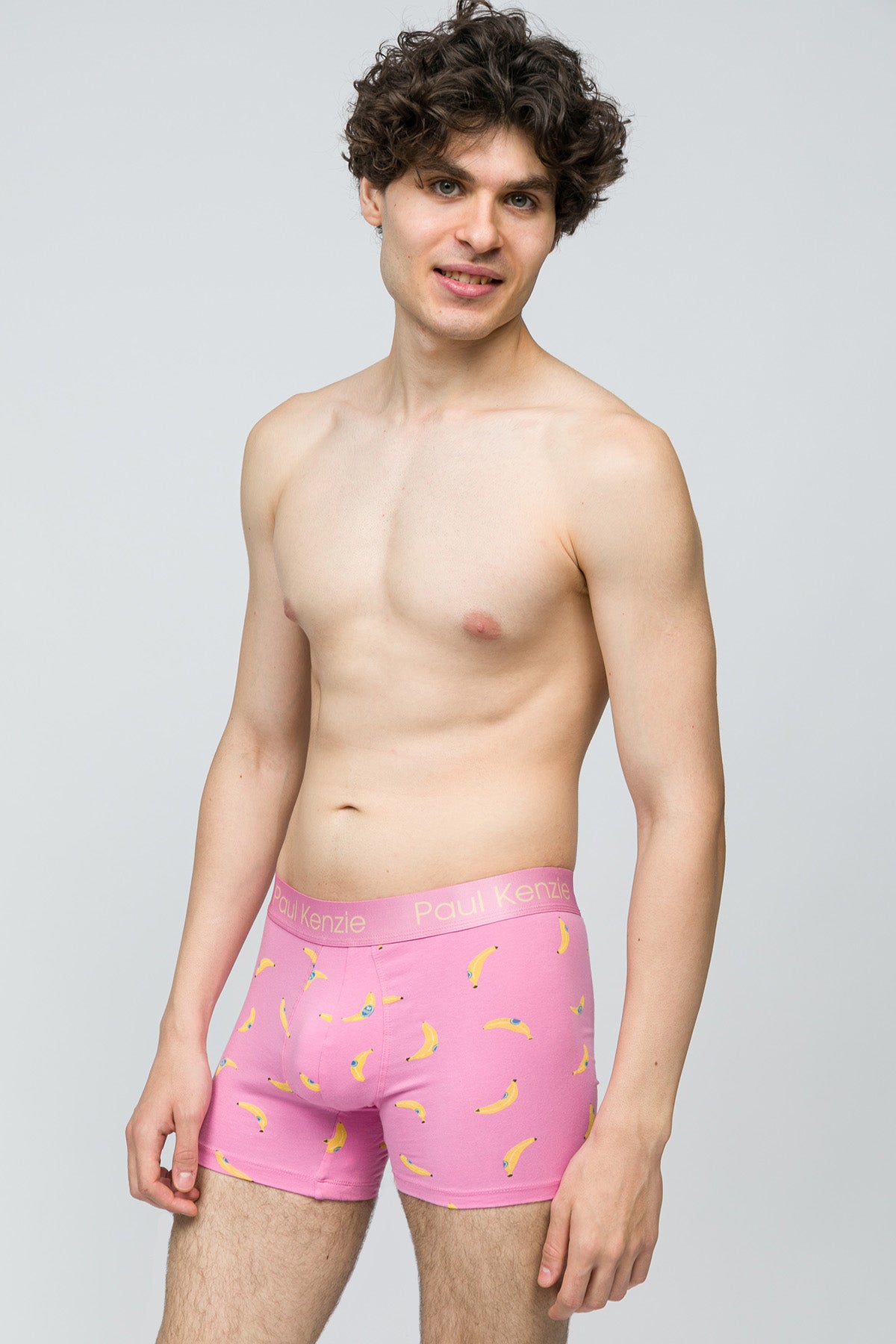 Desenli Erkek Boxer - Bananas