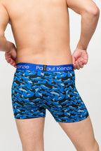 Desenli Erkek Boxer – Eco Characters – Oh Whale