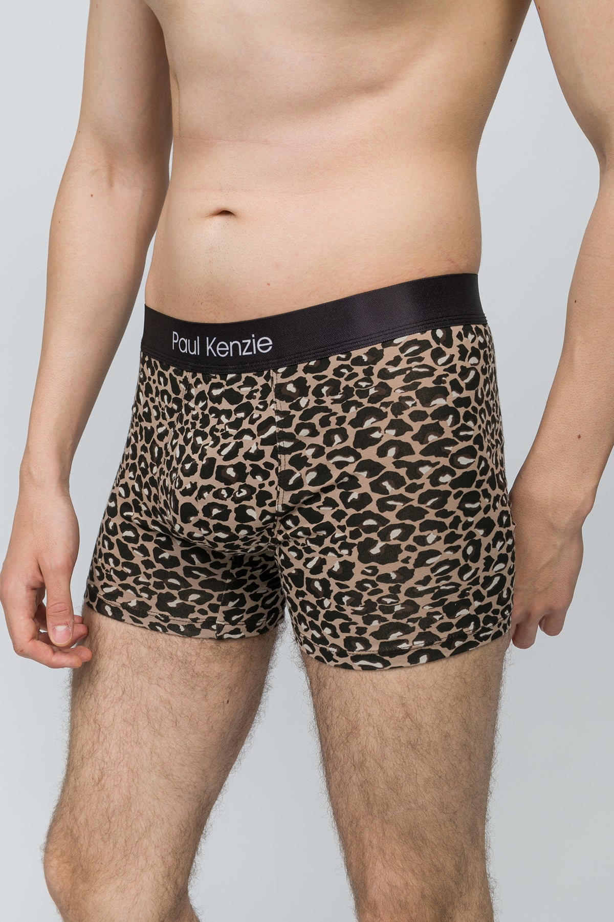 Desenli Erkek Boxer - Leopard
