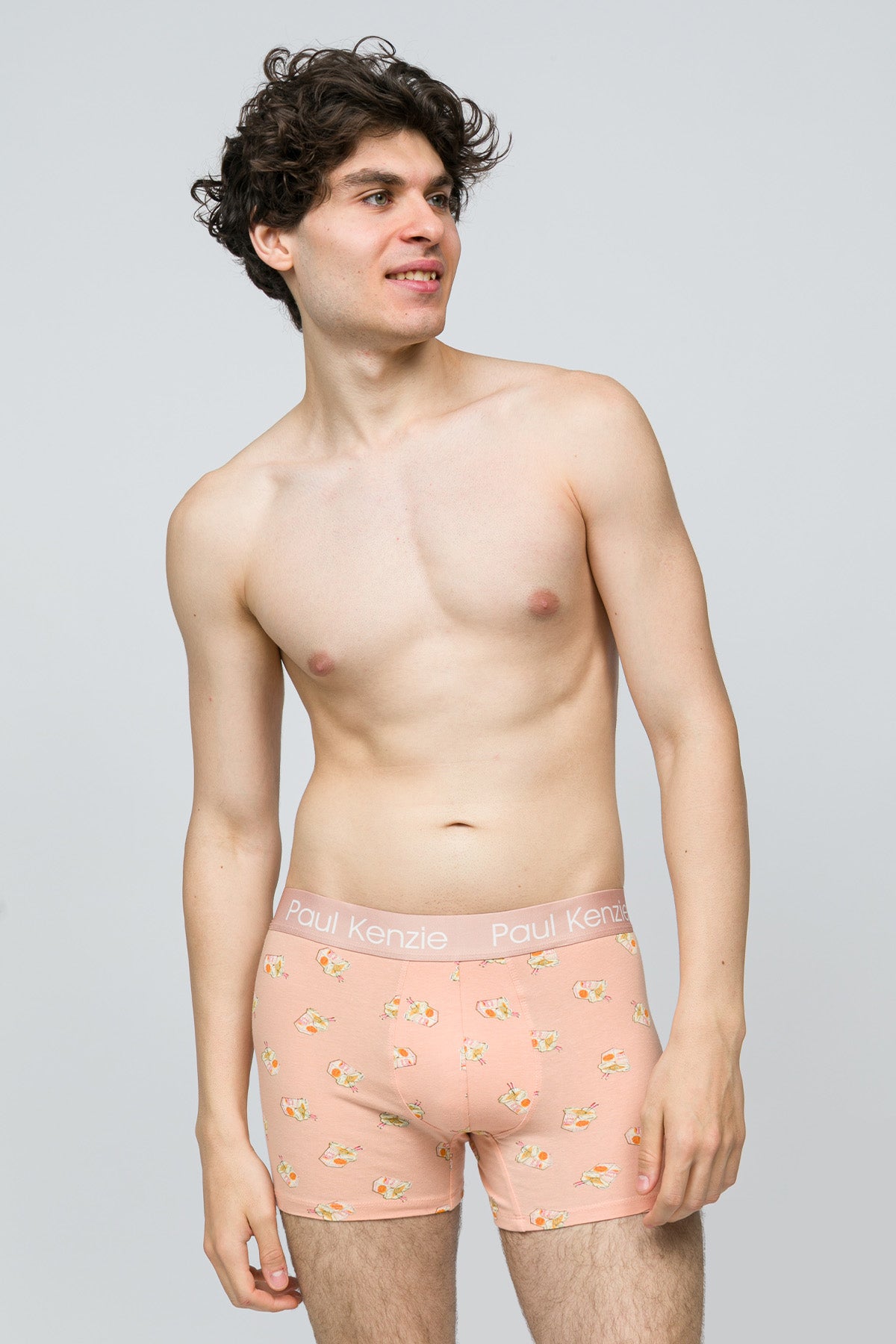 Desenli Erkek Boxer - Noodle