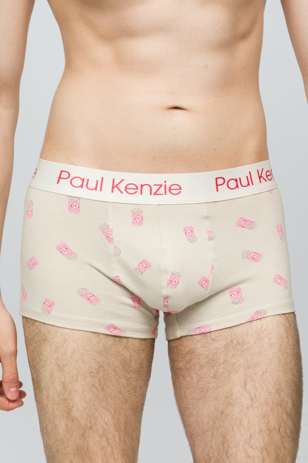 Desenli Erkek Boxer - Popcorn