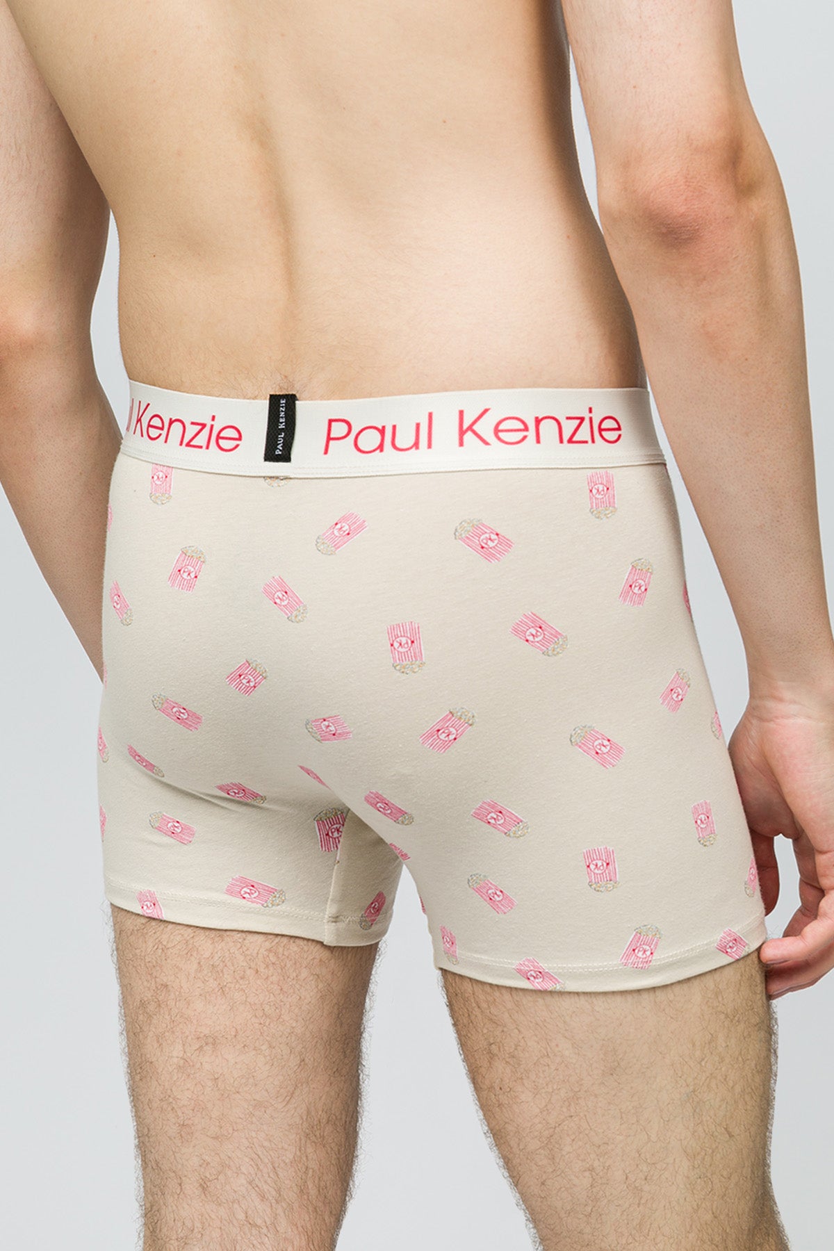 Desenli Erkek Boxer - Popcorn