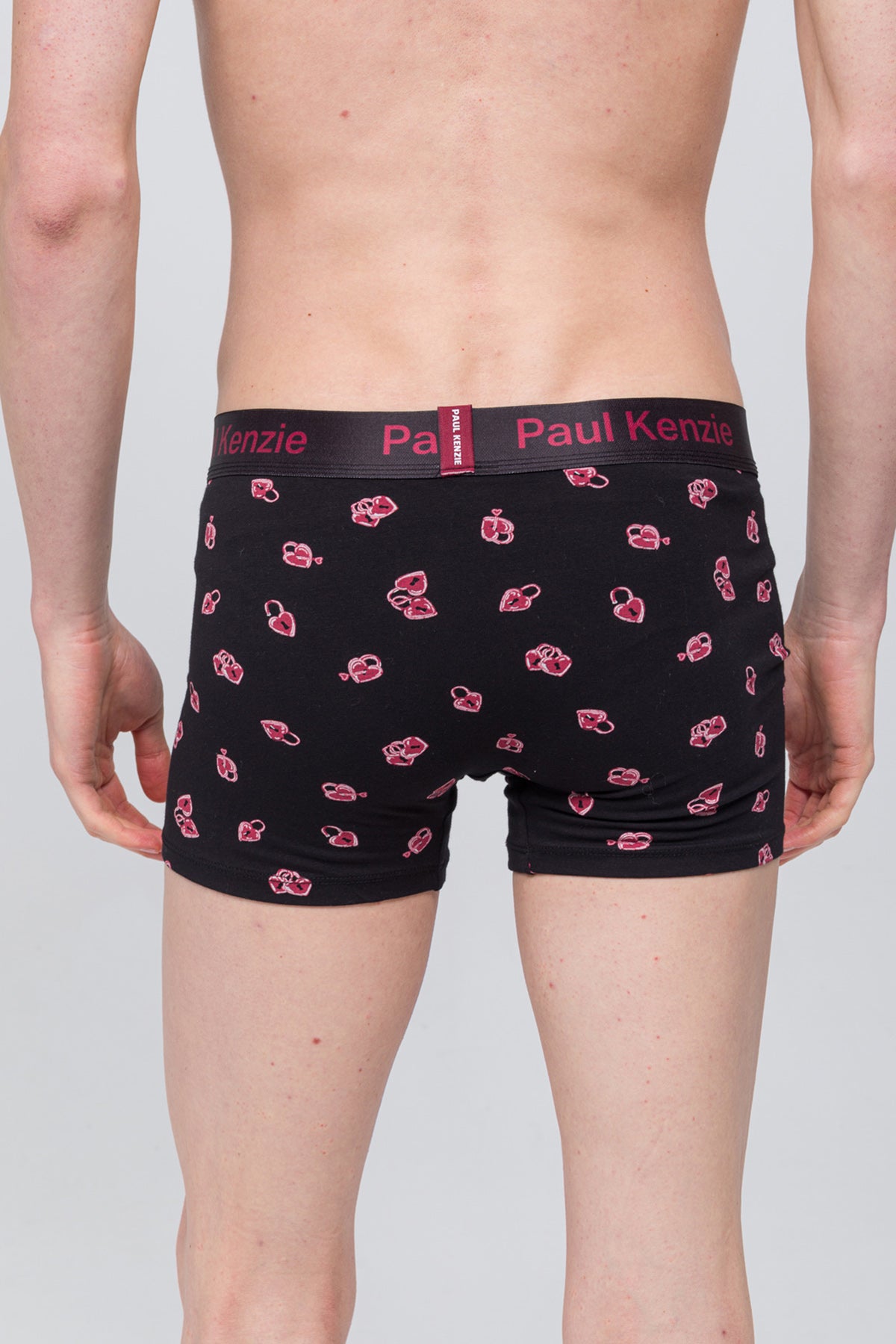 Desenli Erkek Boxer - Valentine Collection - Lovelock