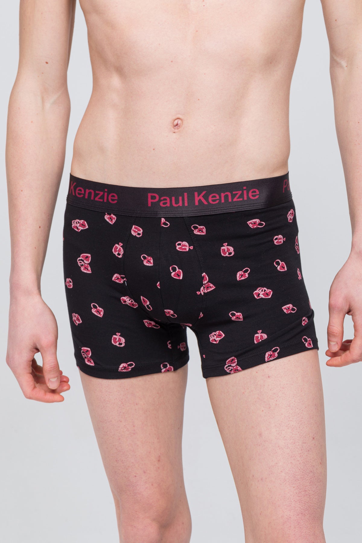 Desenli Erkek Boxer - Valentine Collection - Lovelock