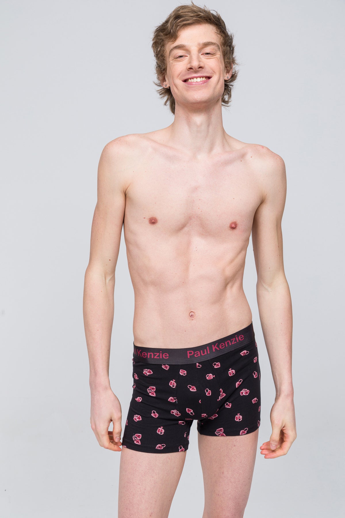 Desenli Erkek Boxer - Valentine Collection - Lovelock