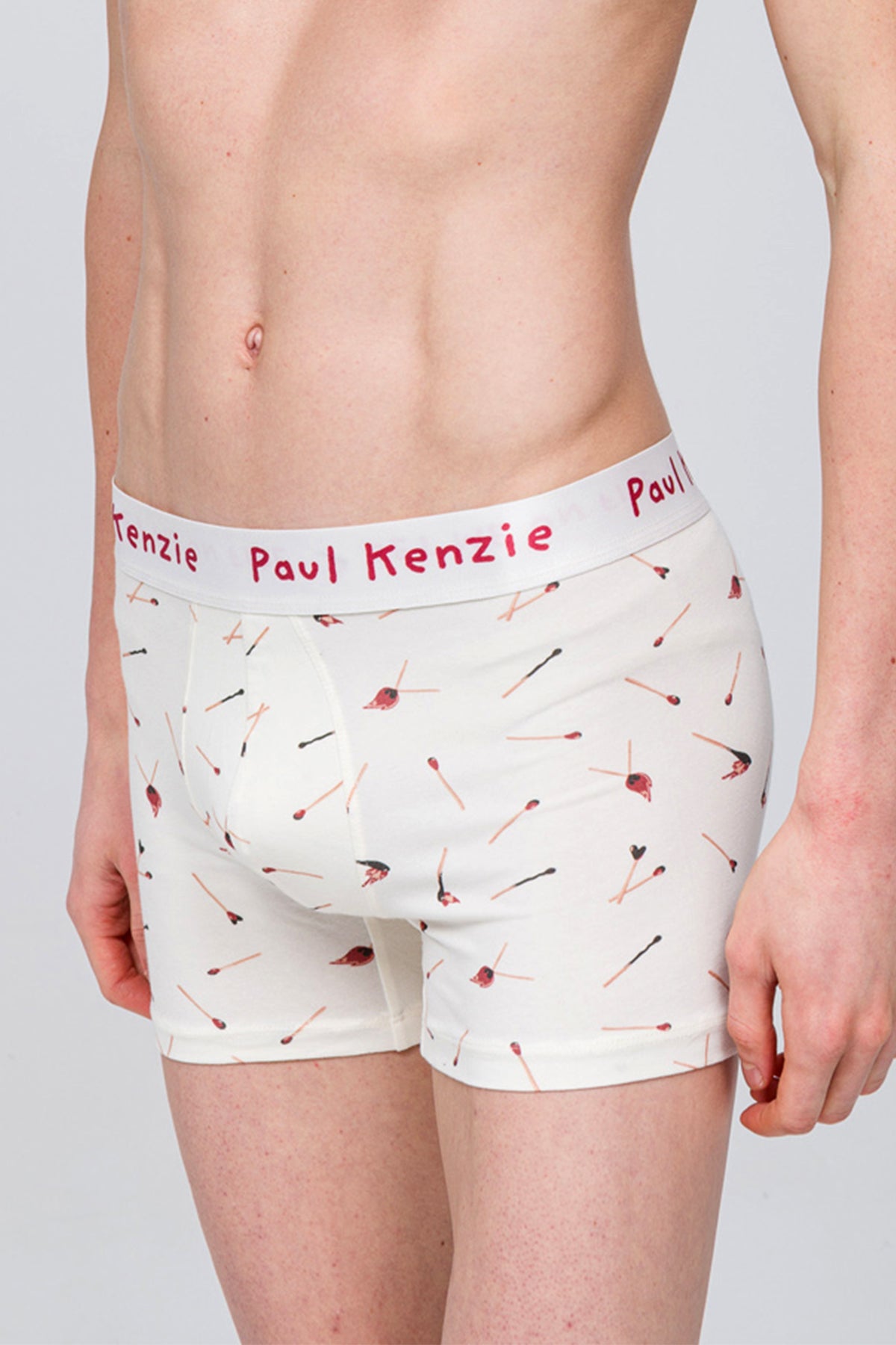 Desenli Erkek Boxer - Valentine Collection - Perfect Match – Paul