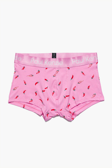 Desenli Erkek Trunk Boxer - Chili