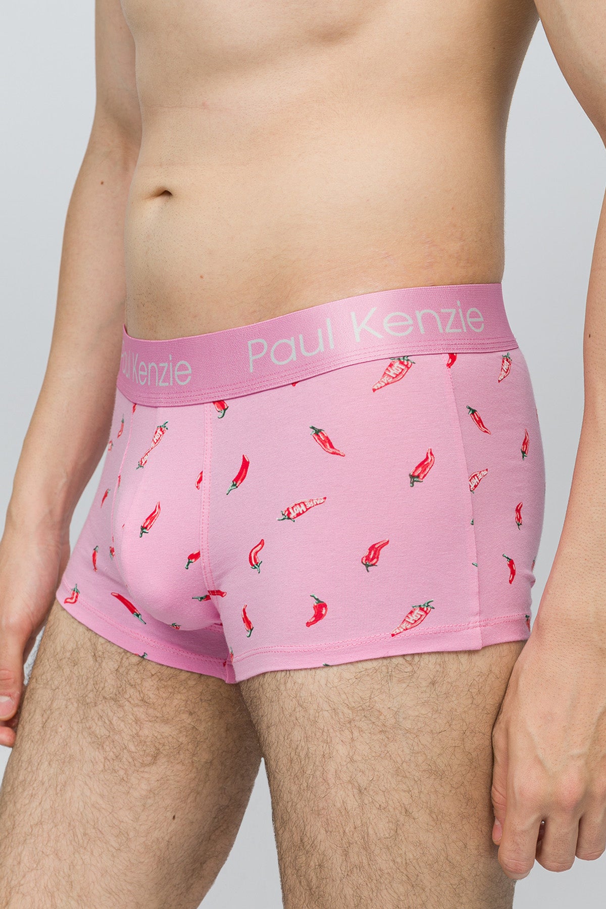 Desenli Erkek Trunk Boxer - Chili