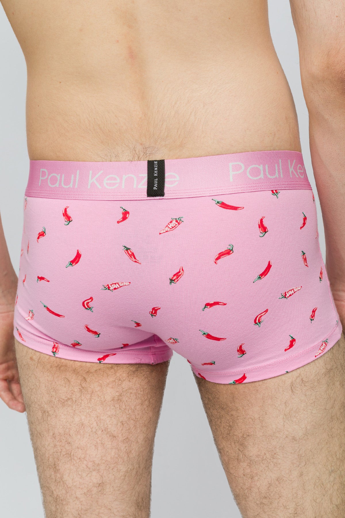 Desenli Erkek Trunk Boxer - Chili