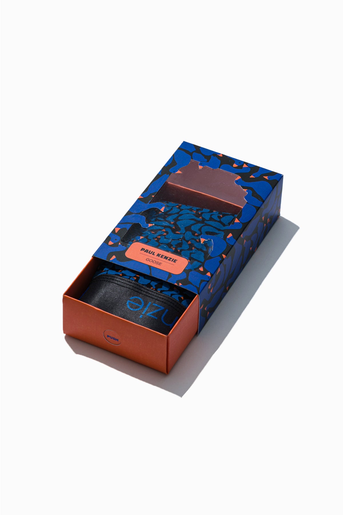 Desenli Erkek Trunk Boxer - Goose