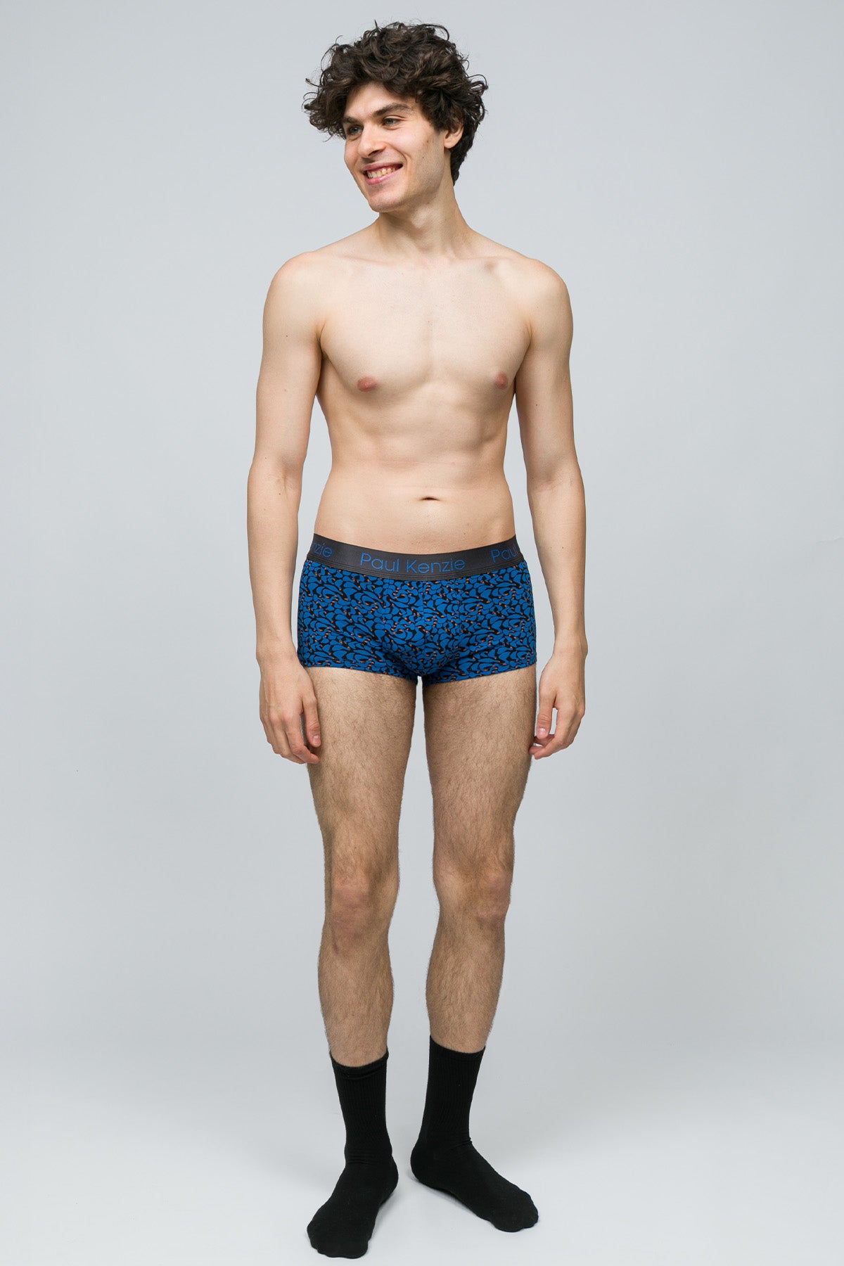 Desenli Erkek Trunk Boxer - Goose