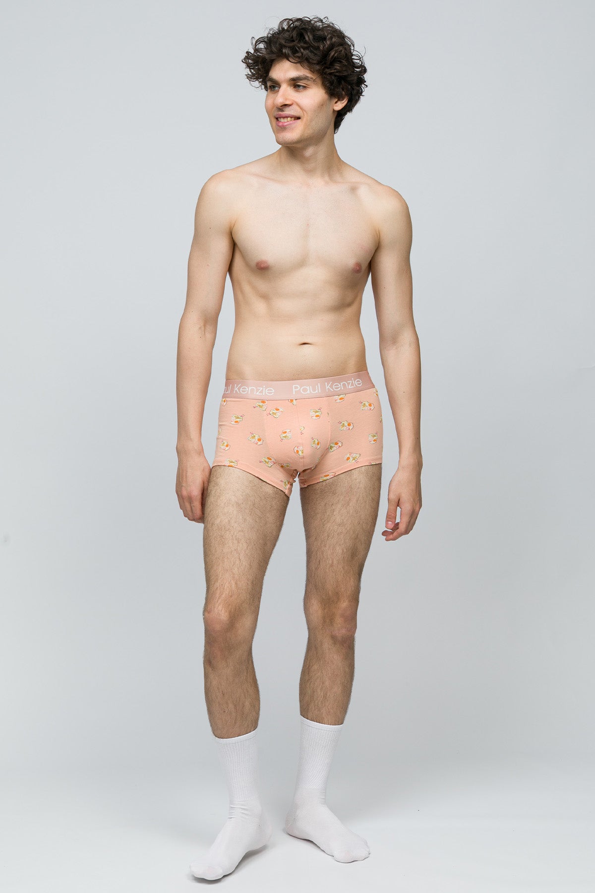 Desenli Erkek Trunk Boxer - Noodle
