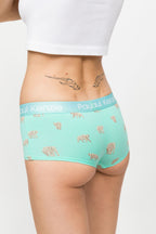 Kadın Boyshort Külot - Eco Characters - Elephantastic