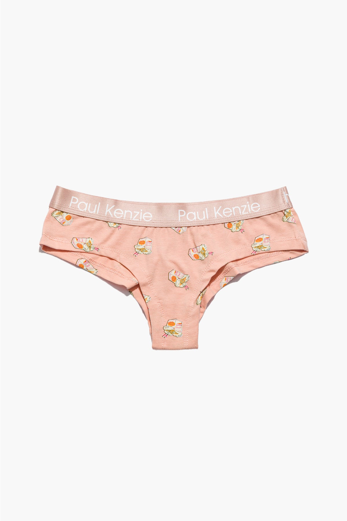 Desenli Kadın Cheeky Külot - Noodle