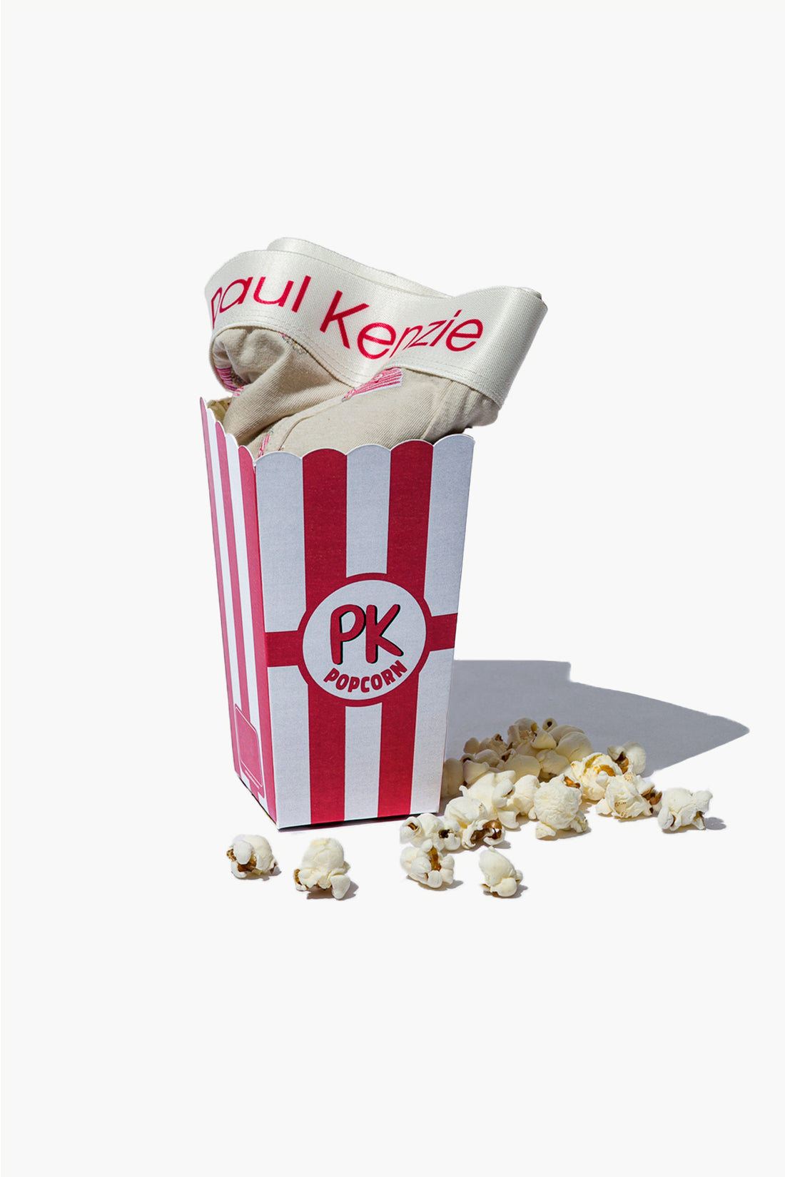 Desenli Kadın Cheeky Külot - Popcorn