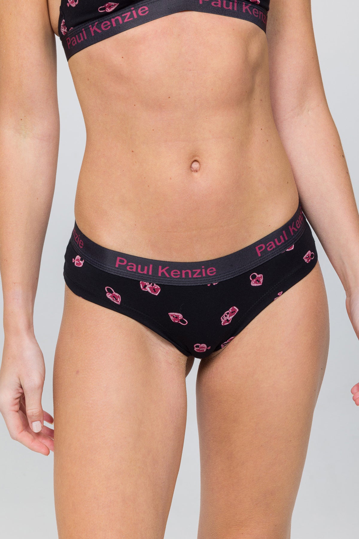 Desenli Kadın Cheeky Külot - Valentine Collection - Lovelock