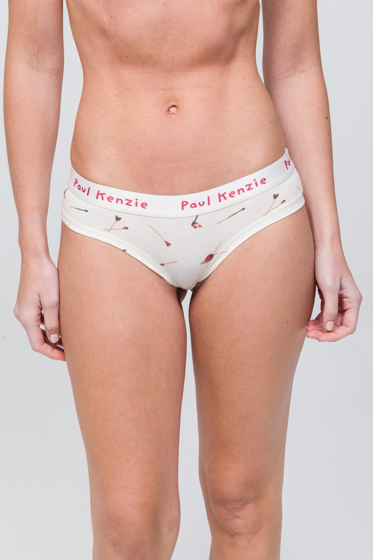 Desenli Kadın Cheeky Külot - Valentine Collection - Perfect Match