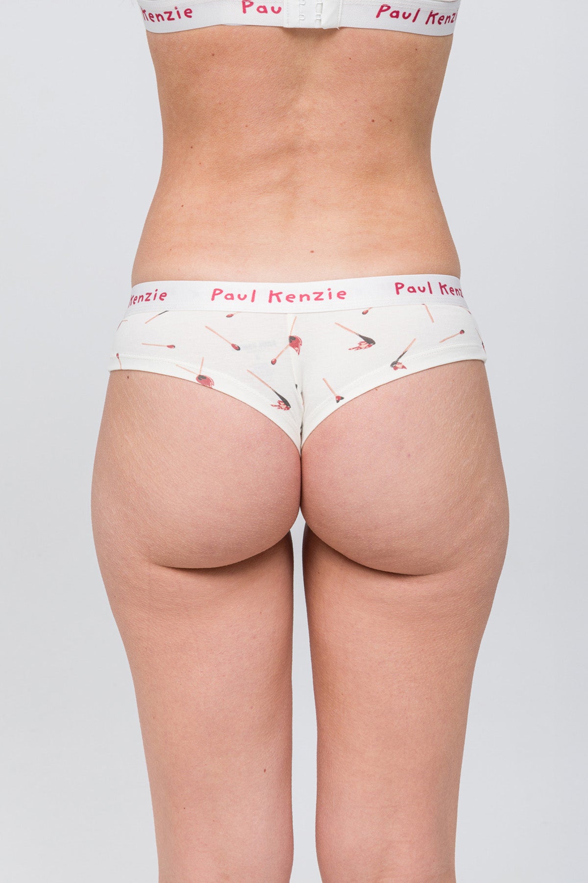 Desenli Kadın Cheeky Külot - Valentine Collection - Perfect Match