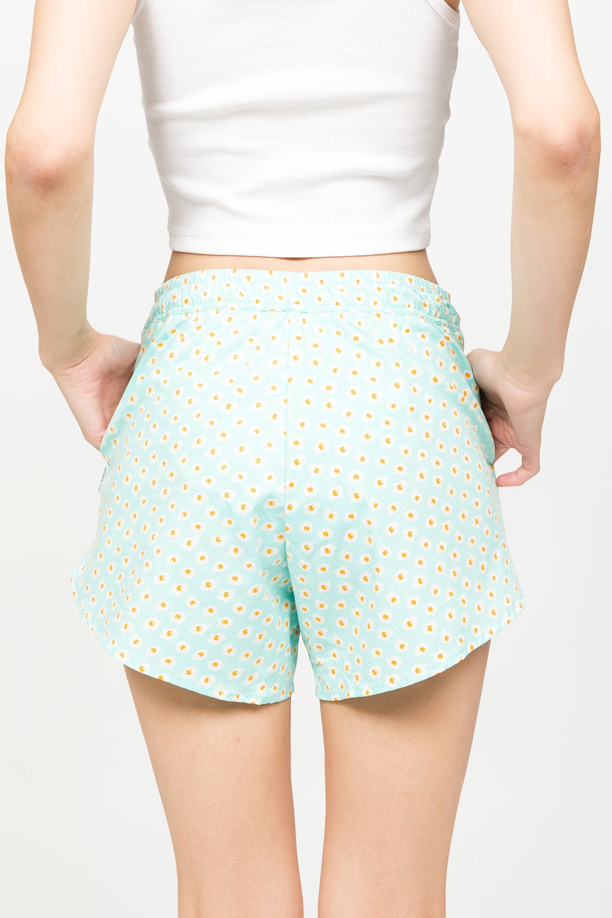 Desenli Kadın Ev Şort – Chill Space Collection – Sunny Side Up