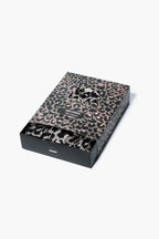 Kadın Saten Şort - Silky Leopard