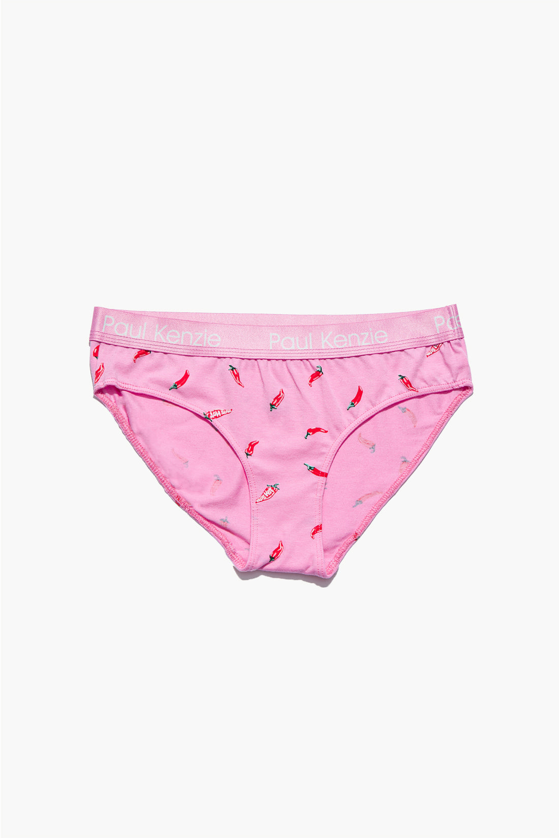 Desenli Kadın Slip Külot - Chili