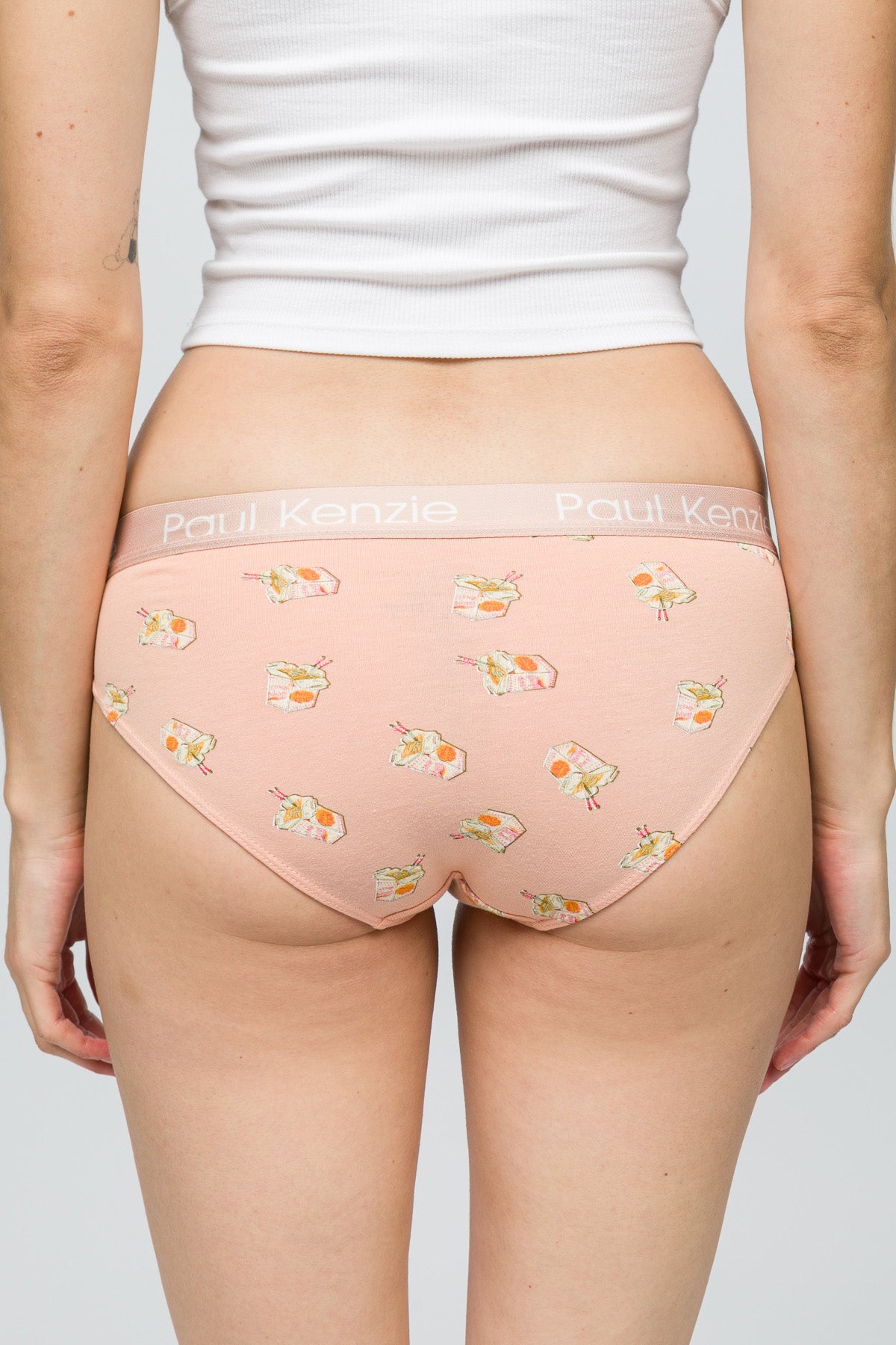 Desenli Kadın Slip Külot - Noodle