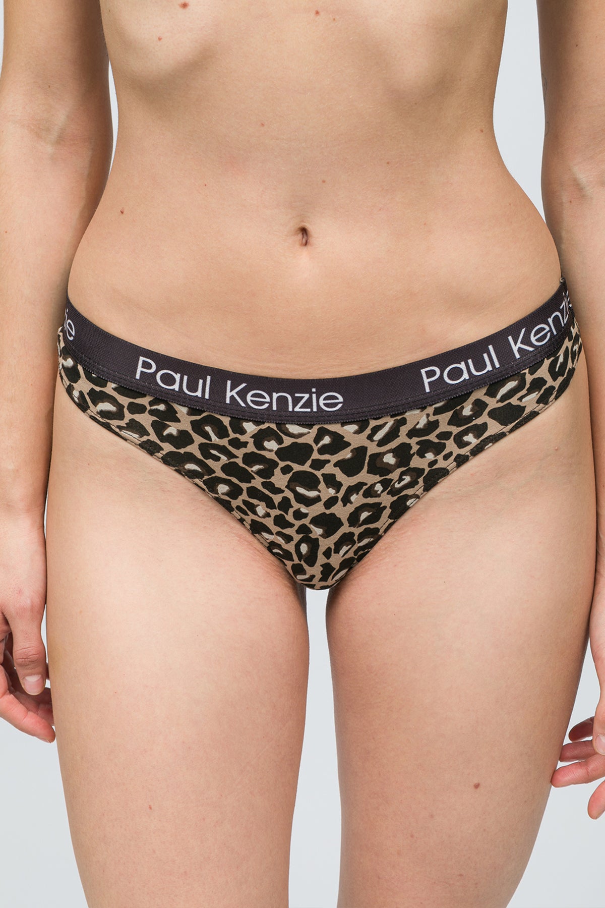 Kadın String Külot - Leopard