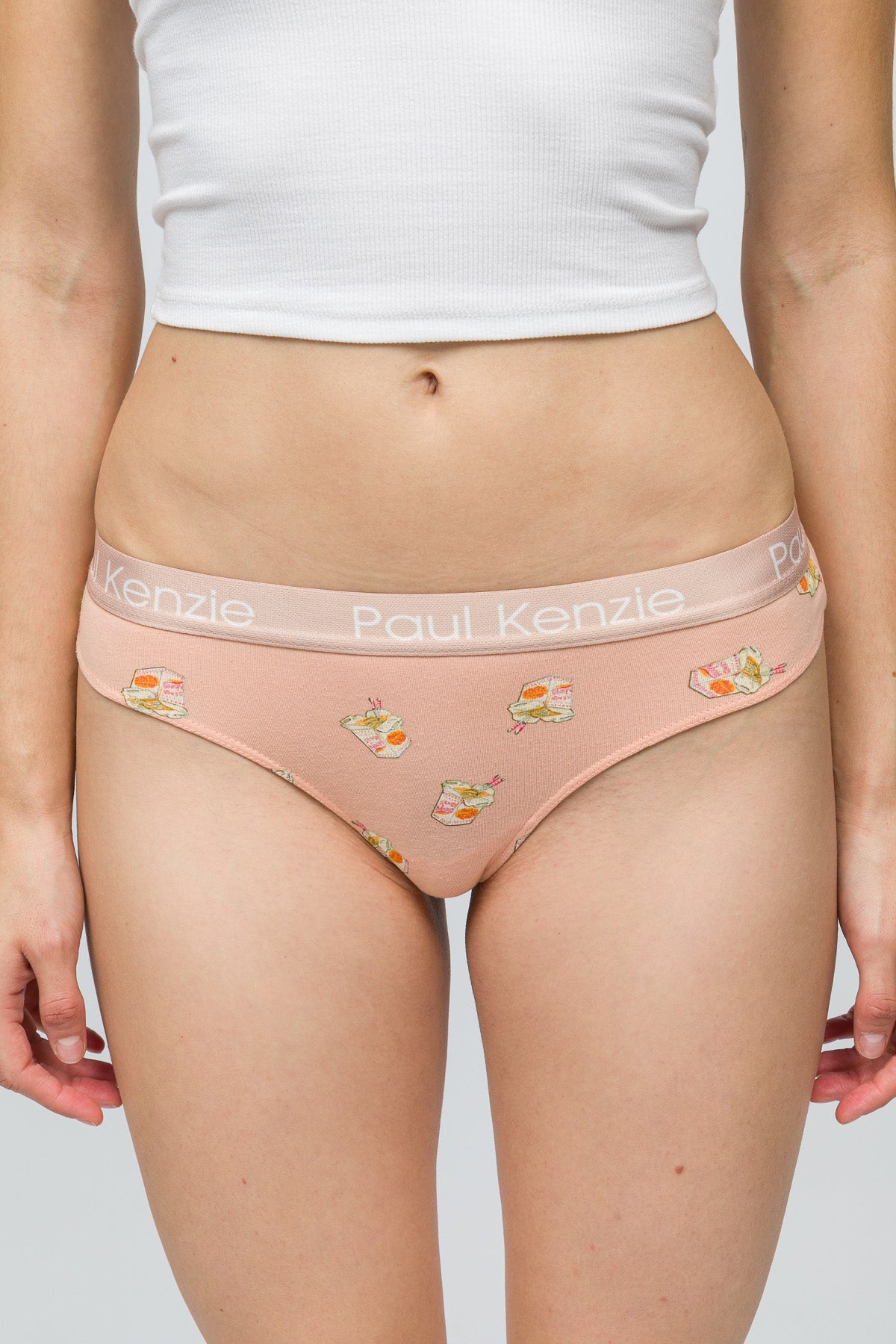 Desenli Kadın String Külot - Noodle