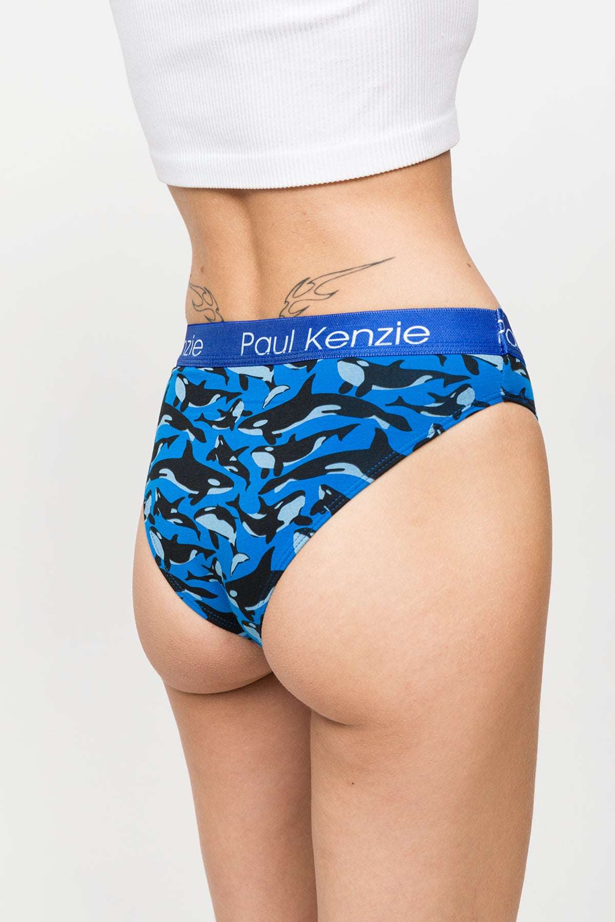 Kadın Slip Külot - Eco Characters - Oh Whale