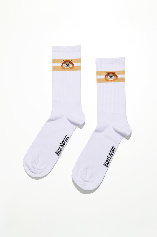 Desenli Soket Çorap – Eco Characters – Woodchuck
