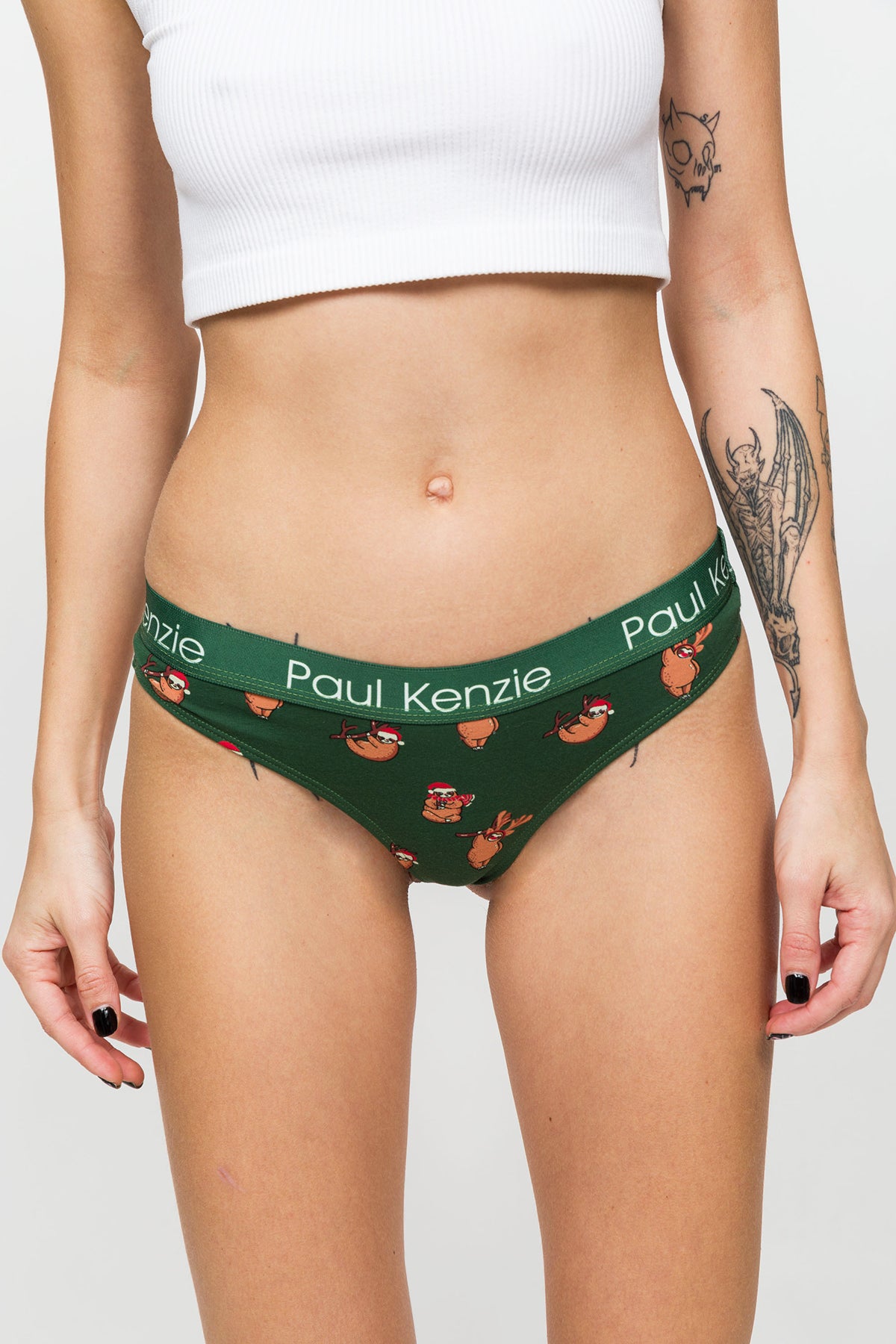 Desenli String Külot - Christmas Collection - Lazymas