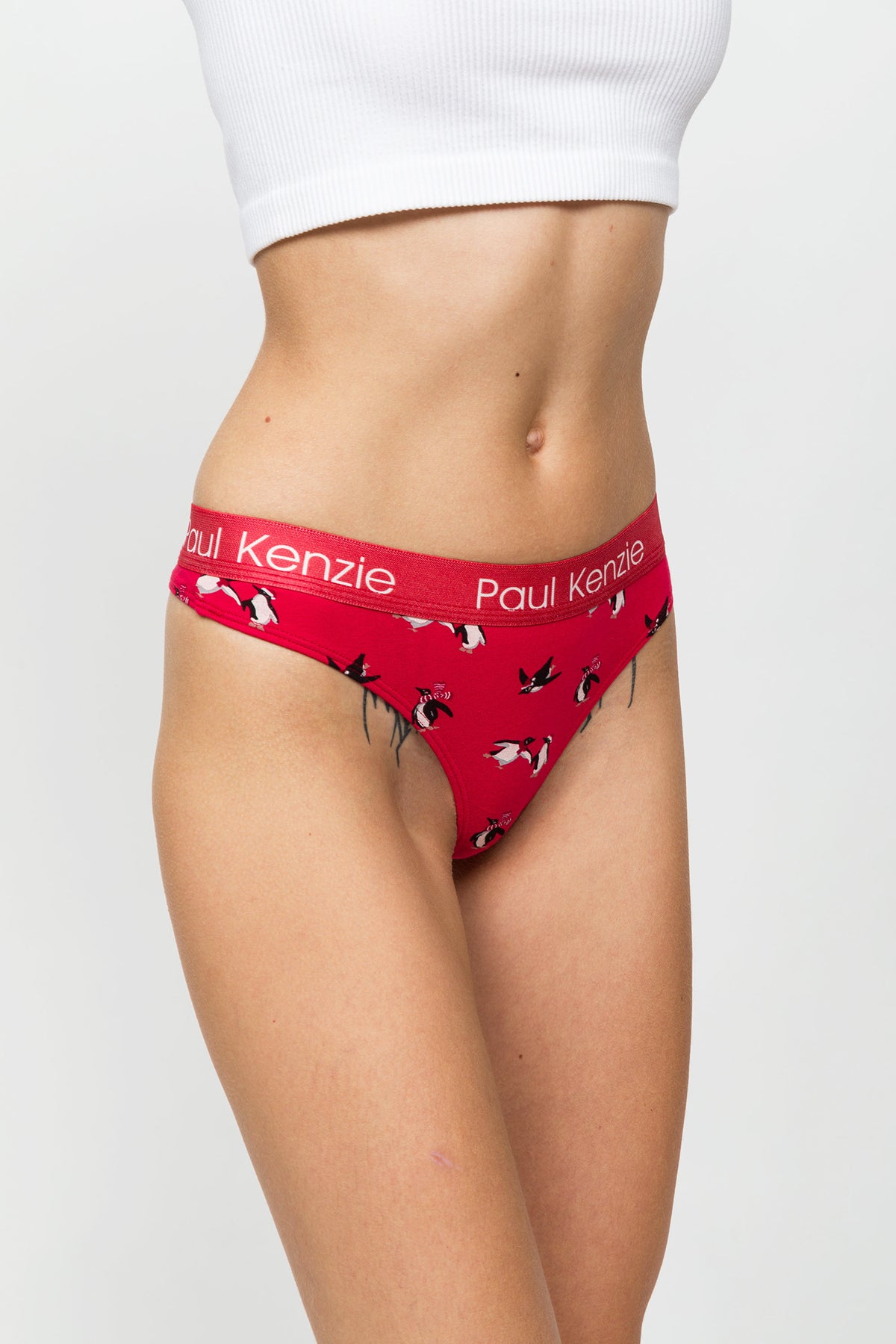 Desenli String Külot - Christmas Collection - Penguin Bells – Paul