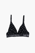 Triangle Spor Bralet - Polka Dot