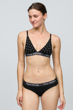 Triangle Spor Bralet - Polka Dot