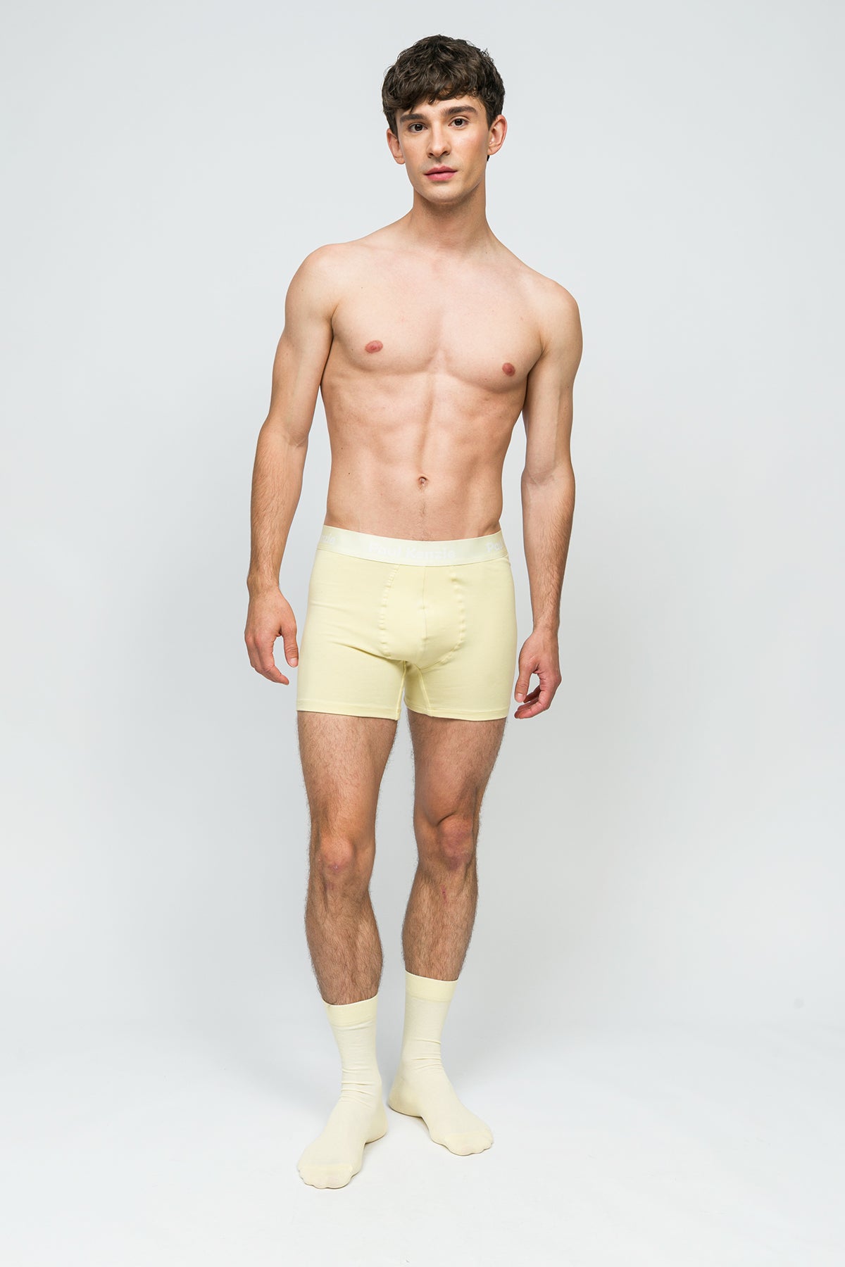Erkek Boxer - Butter Yellow
